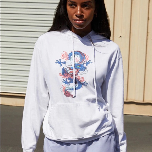 Brandy Melville Jackets & Blazers - Brandy Melville Dragon hoodie